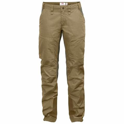 Fjallraven Women Abisko Hiking Pants Khaki PH203829 Philippines